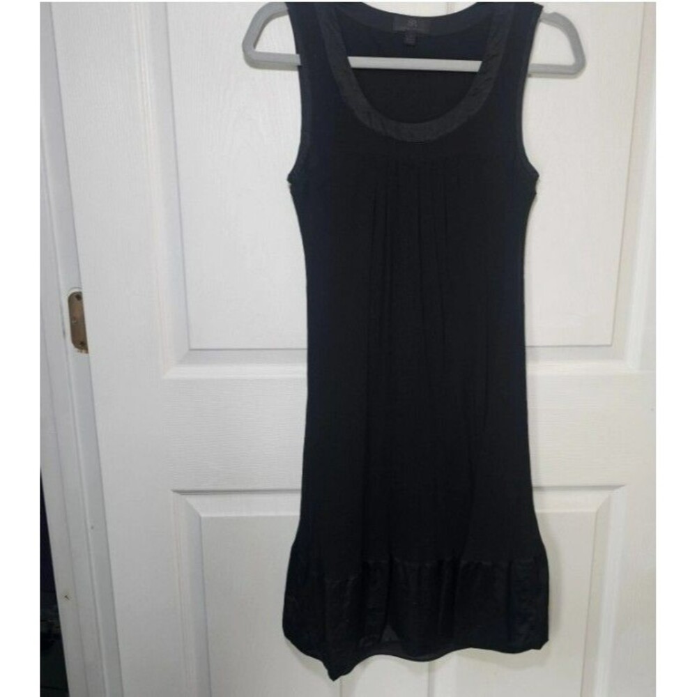 Women's Banana Republic Black Silk Dress Small LBD